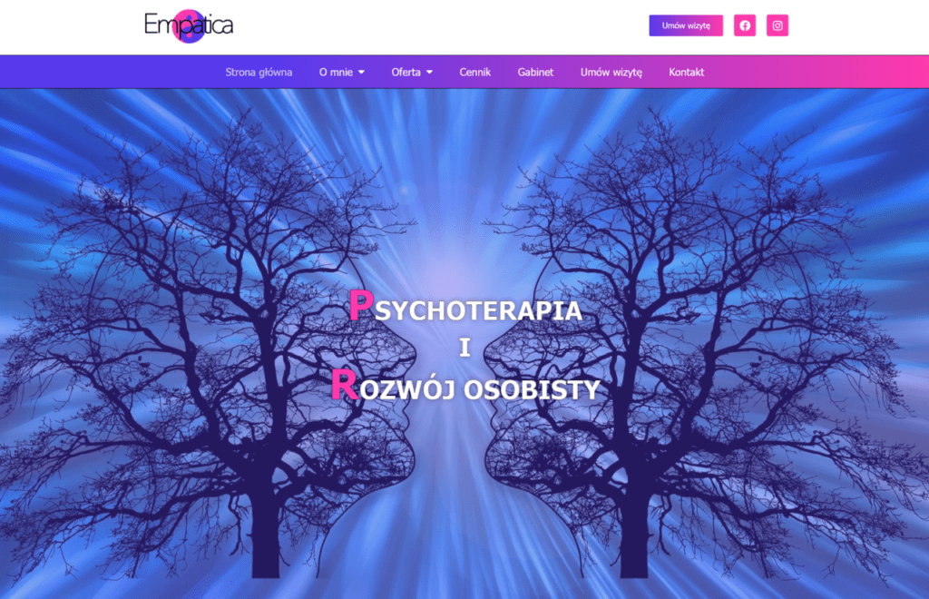 Strona internetowa Empatica.pl