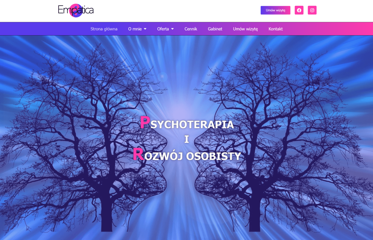 Strona internetowa Empatica.pl