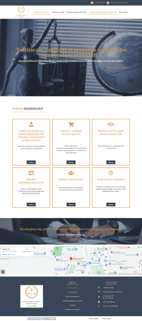 kancelaria-dlink screenshot