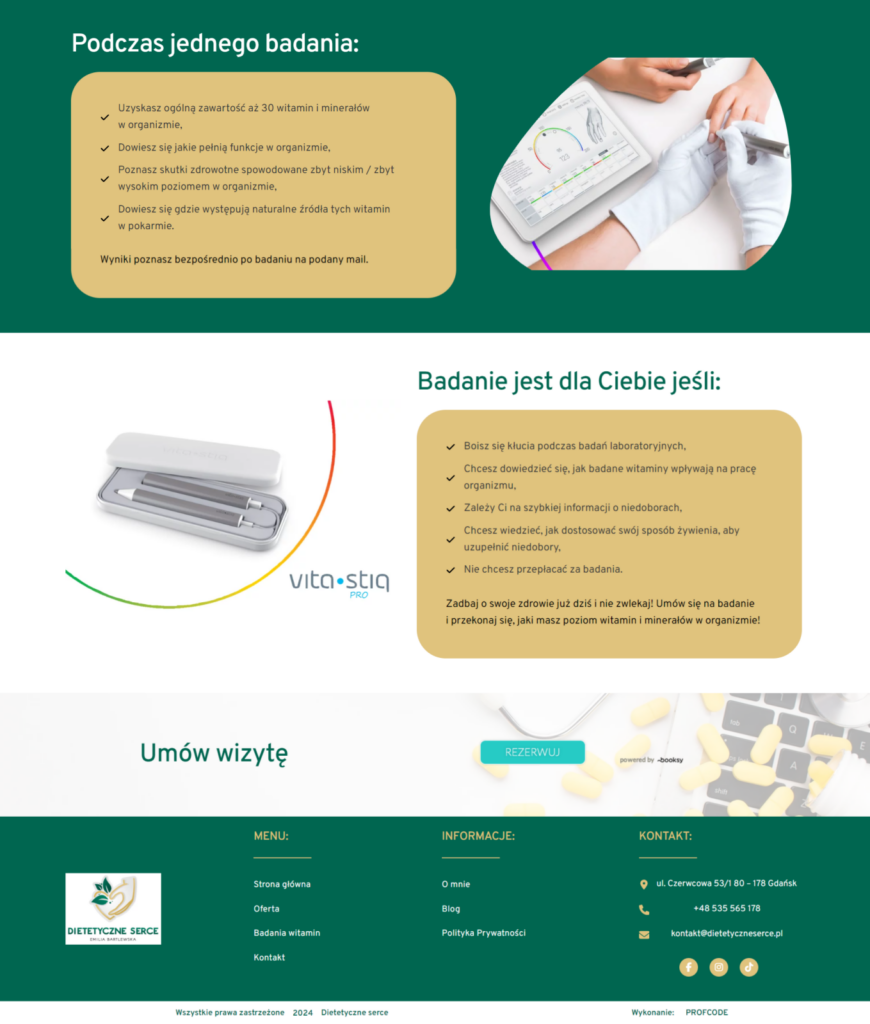 strona internetowa dietetyczneserce.pl