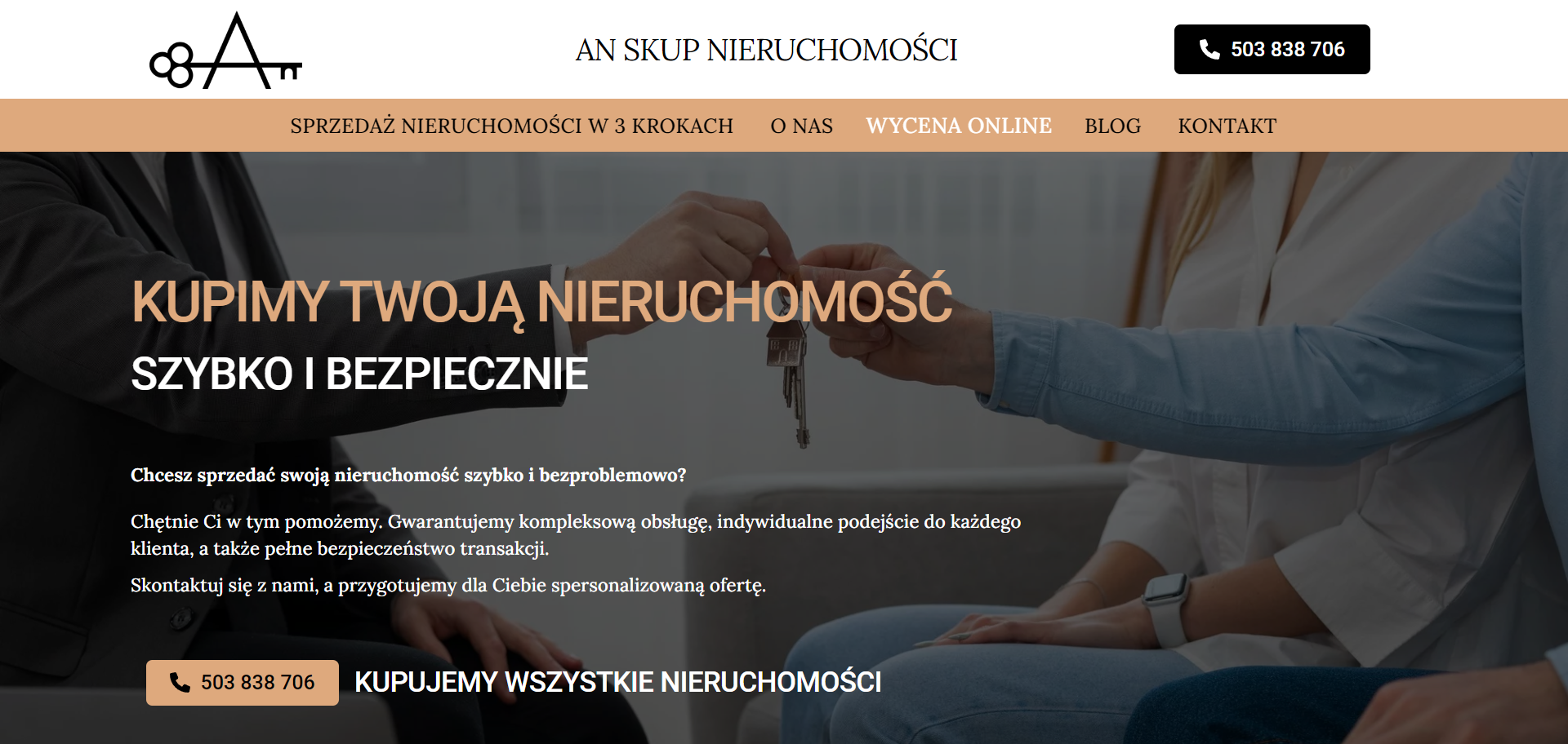 Anskup nieruchomości strona www