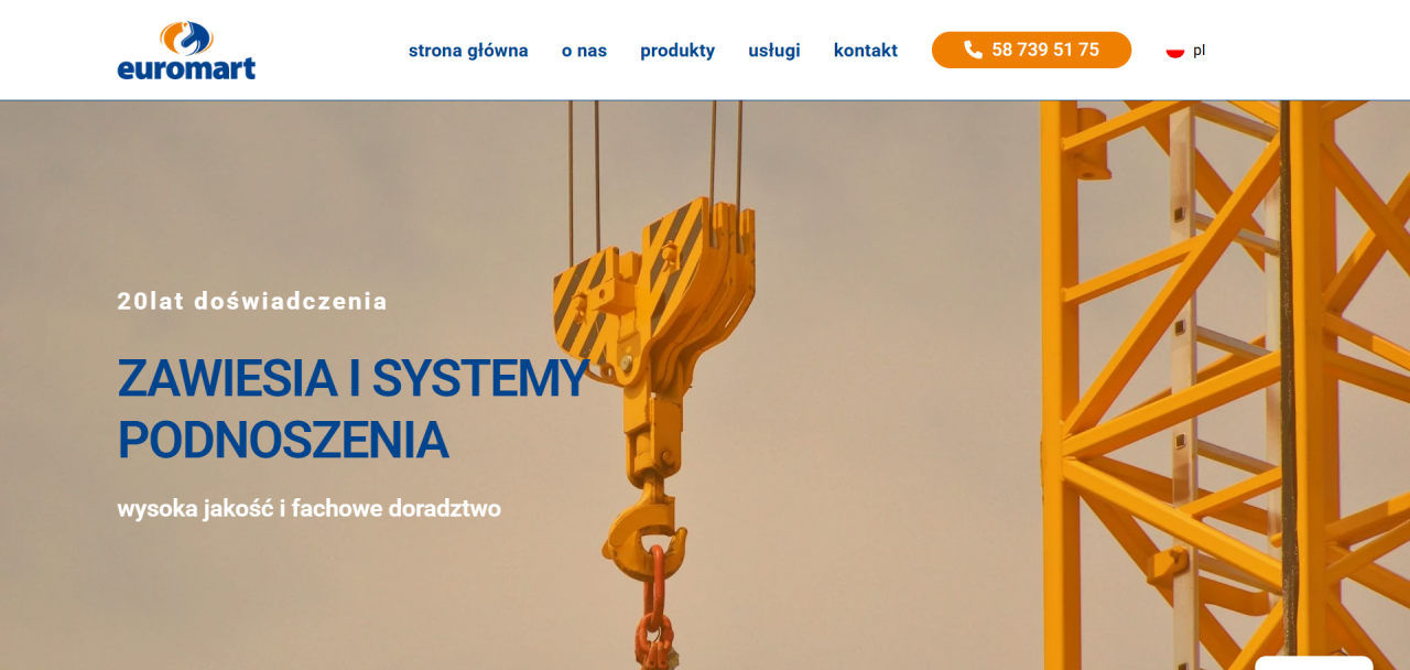 strona internetowa Euromart