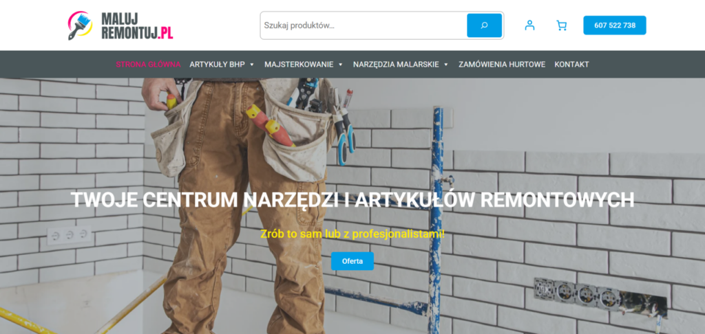 sklep internetowy malujremontuj.pl