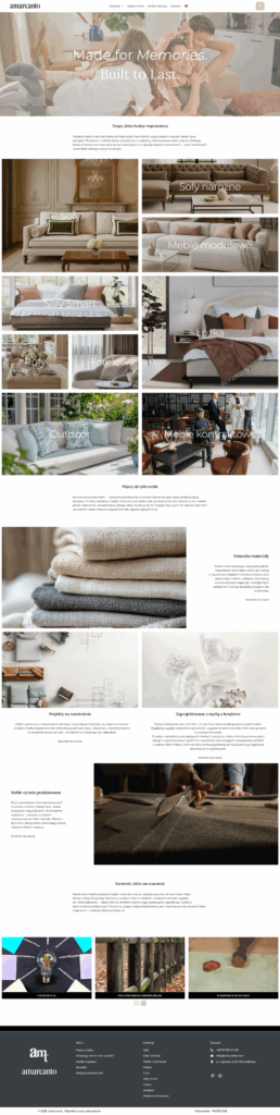 strona internetowa amarcanto.com