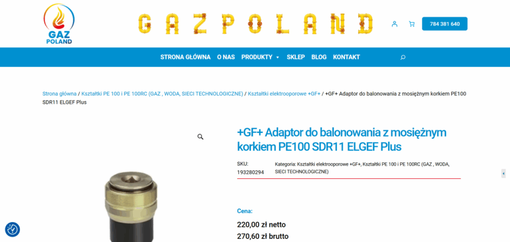 sklep internetowy gazpoland.com.pl