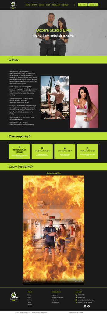 strona internetowa qczera studio ems