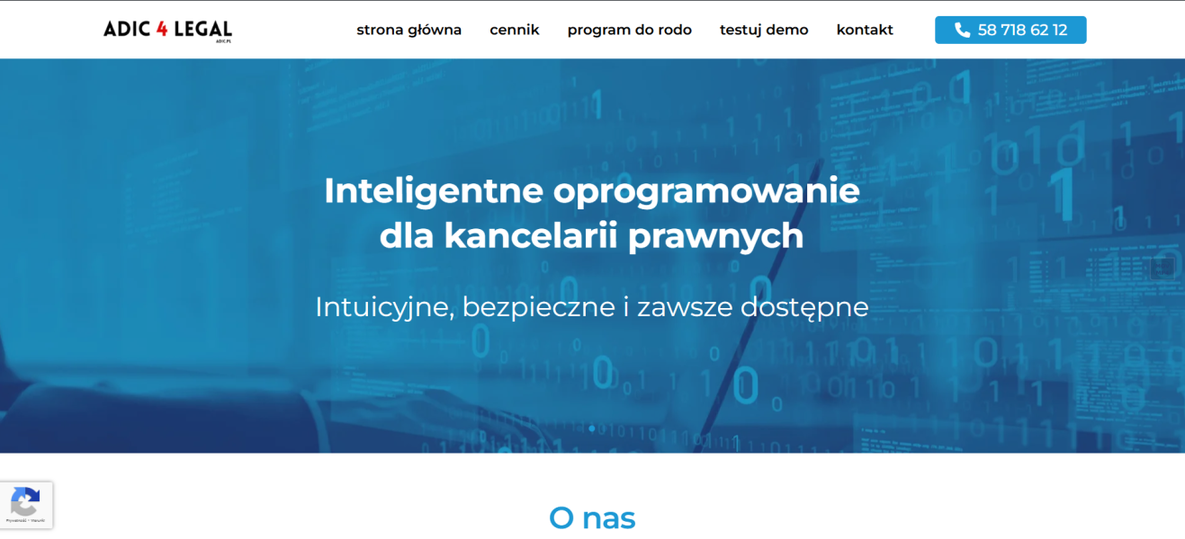 strona internetowa adic4legal.pl