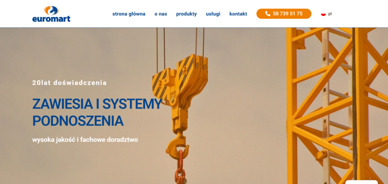 strona internetowa Euromart
